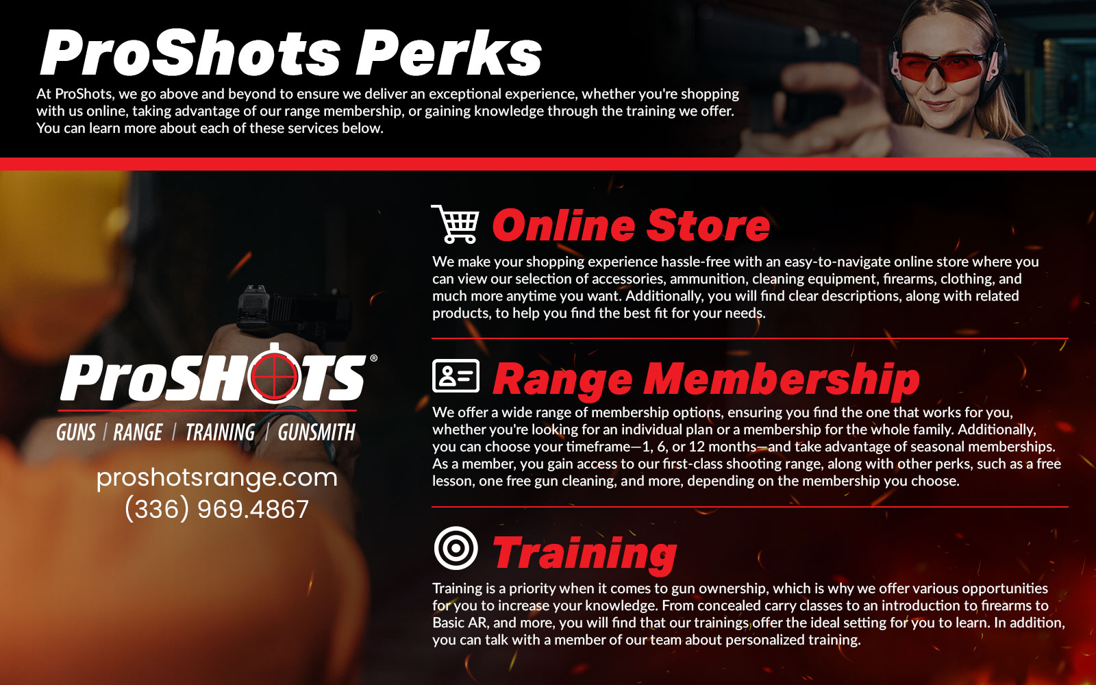 ProShots Perks